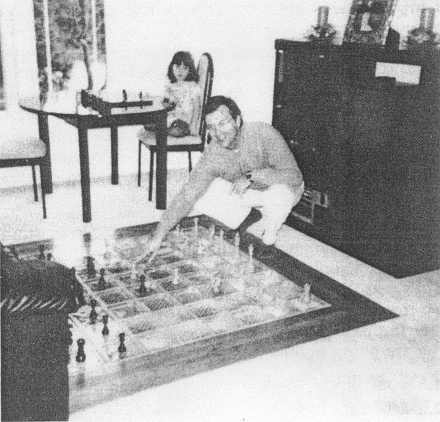 Chess Board in Floor