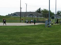2009_05_26 Mason Michigan Ball field in Keith L. Hayes Park