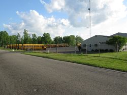 2009_05_29 Mason Michigan school bus storage facility