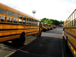 2009_05_29 Mason Michigan school busses