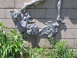 Joy Child on Drain Commissioner Building 2010_06_09 Mason Michigan