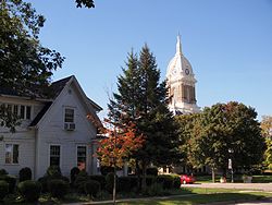 Ingham County Courthouse in Mason, Michigan