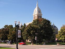 Ingham County Courthouse in Mason, Michigan
