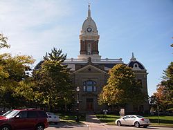Ingham County Courthouse in Mason, Michigan