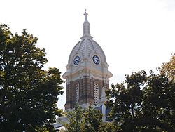Ingham County Courthouse in Mason, Michigan