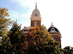 Ingham County Courthouse in Mason, Michigan