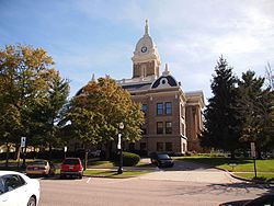 Ingham County Courthouse in Mason, Michigan