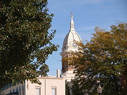 Ingham County Courthouse in Mason, Michigan