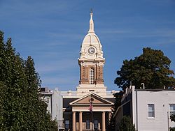 Ingham County Courthouse in Mason, Michigan