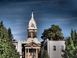Ingham County Courthouse in Mason, Michigan