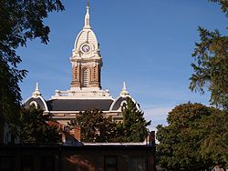 Ingham County Courthouse in Mason, Michigan