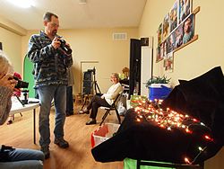 Monthly Meeting of Lansing Photo Meetup, Lansing, Michigan, 21 December 2011, Olympus PEN E-PL2 with Olympus 9-18 or 14-150 lens