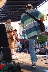Backwoods Band, 2012 Mason Sun Dried Music Fest, Mason, Michigan, 25 August 2012