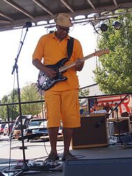 Freddy Cunningham & The Root Doctor, 2012 Mason Sun Dried Music Fest, Mason, Michigan, 25 August 2012