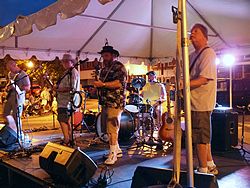 Spindrifter, 2012 Mason Sun Dried Music Fest, Mason, Michigan, 25 August 2012