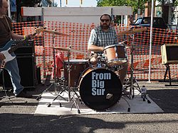Bad Brewing Summer Block Party, Mason, Michigan, 6 June 2015<BR> Olympus OM-D E-M1 with Olympus 12-40/2.8 lens