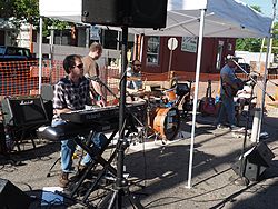 Bad Brewing Summer Block Party, Mason, Michigan, 6 June 2015<BR> Olympus OM-D E-M1 with Olympus 12-40/2.8 lens