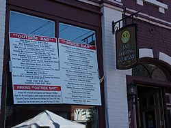 Bad Brewing Summer Block Party, Mason, Michigan, 6 June 2015<BR> Olympus OM-D E-M1 with Olympus 12-40/2.8 lens