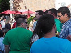 Bad Brewing Summer Block Party, Mason, Michigan, 6 June 2015<BR> Olympus OM-D E-M1 with Olympus 12-40/2.8 lens
