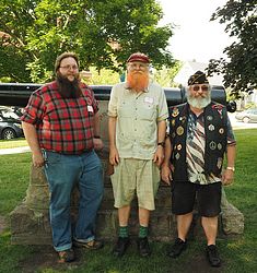 Brothers of the Brush competition, 2 July 2015, Mason Michigan Sesquicentennial Celebration (150 years)