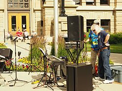 Brothers of the Brush competition, 2 July 2015, Mason Michigan Sesquicentennial Celebration (150 years)