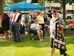 Brothers of the Brush competition, 2 July 2015, Mason Michigan Sesquicentennial Celebration (150 years)