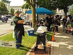 Brothers of the Brush competition, 2 July 2015, Mason Michigan Sesquicentennial Celebration (150 years)