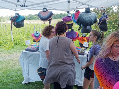 Summer Wine & Wool Festival, Sandhill Crane Vineyards, Leoni, Michigan, 29 July 2017, Olympus OM-D E-M1 with Olympus 12-40/2.8 lens