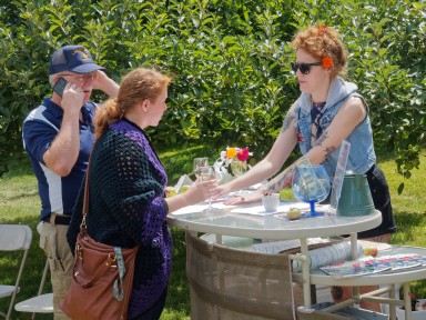 Summer Wine & Wool Festival, Sandhill Crane Vineyards, Leoni, Michigan, 29 July 2017, Olympus OM-D E-M1 with Olympus 12-40/2.8 lens